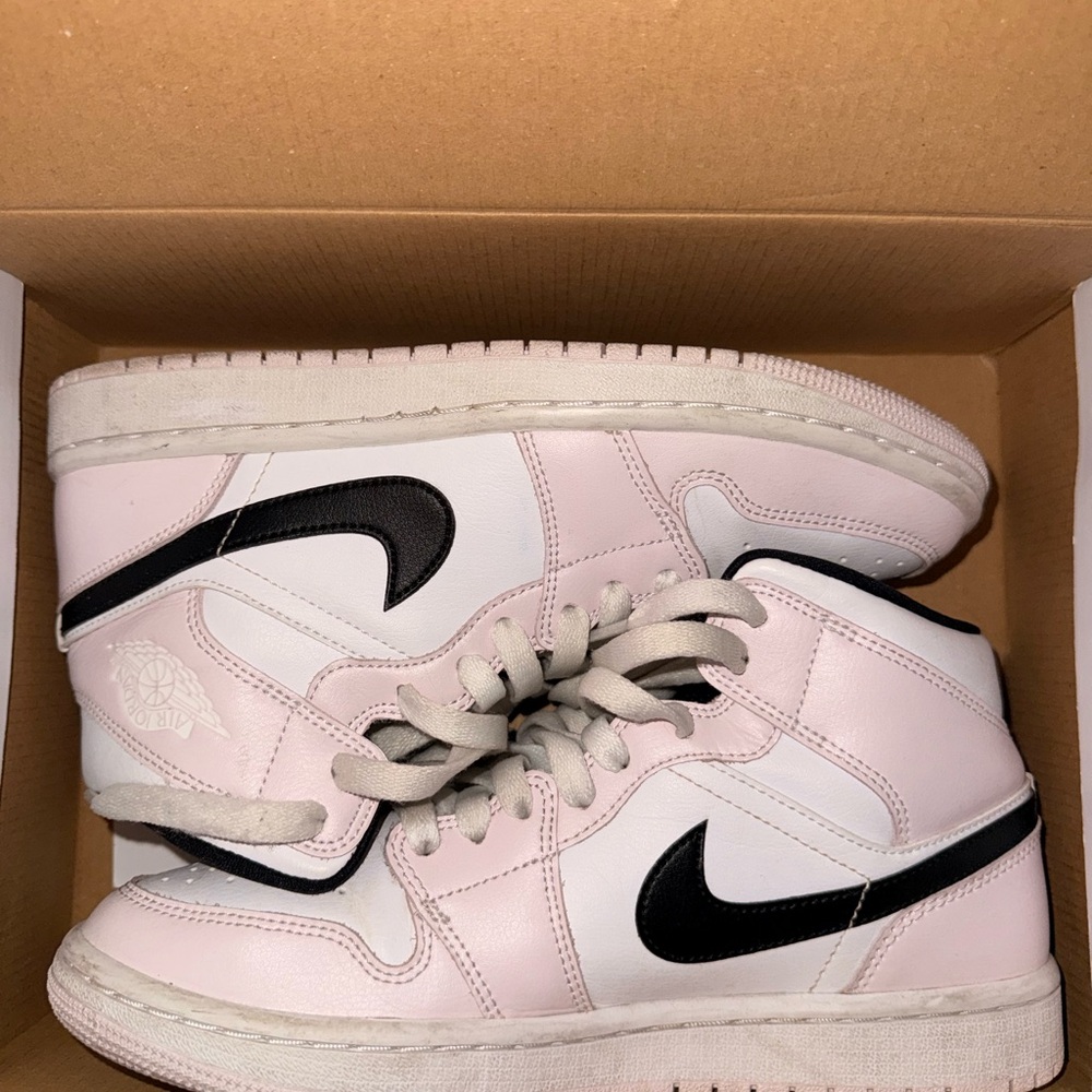 Jordan Women's Shoes in Pink and Black